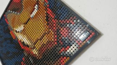 Lego quadro iron man originale