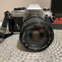 Nikon FG-20 con zoom 28-70mm