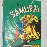 Fumetto, il comandante Mark - n. 25 - il samurai