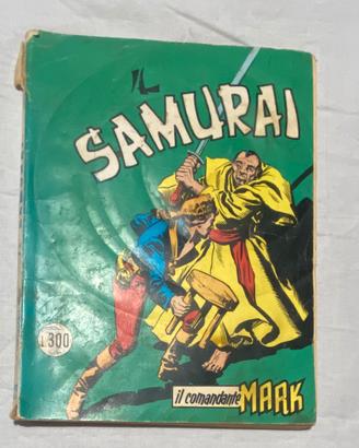 Fumetto, il comandante Mark - n. 25 - il samurai