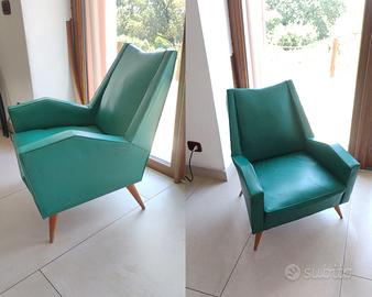 Poltrona Vintage stile Giò Ponti