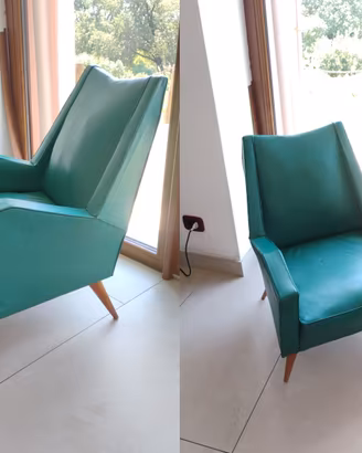 Poltrona Vintage stile Giò Pinti
