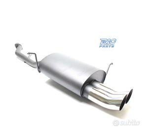 SILENZIATORE DI SCARICO PER BMW SERIE 3 COMPACT E3