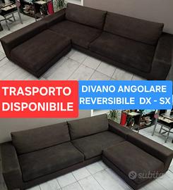 DIVANO ANGOLO●DX - SX●REVERSIBILE !! TRASPORTO OK