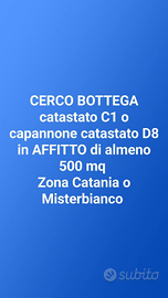 BOTTEGA o CAPANNONE