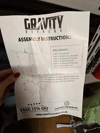 Barra da trazioni Gravity Fitness