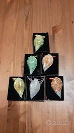 set 6 collane in vetro