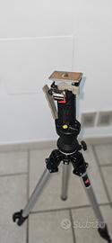 Cavaletto  290 nuovo con la testa 222 Manfrotto 