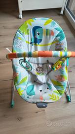 sdraietta neonati con vibrazione 