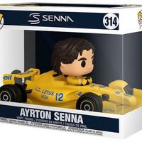 FUNKO POPS Rides Deluxe Ayrton Senna w/Lotus 314