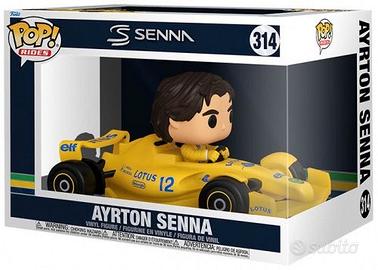 FUNKO POPS Rides Deluxe Ayrton Senna w/Lotus 314