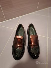 mocassino donna vernice