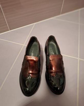 mocassino donna vernice