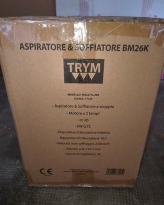 soffiatore aspiratore a scoppio consegna a mano 