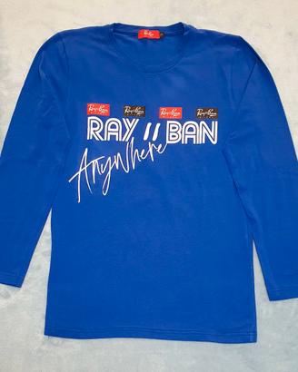 T-shirt maniche lunghe Ray-Ban originale Tg. S