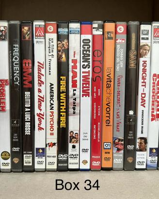 (Box 34 - 35) Film dvd ex-noleggio