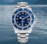 Seiko mod Submariner blue