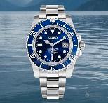 Seiko mod Submariner blue