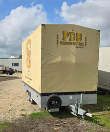 Carrello Rimorchio Telonato doppio assale