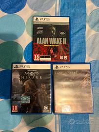 Alan wake 2 - Assasin Creed Mirage - Forspoken