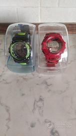 orologi da polso digitali colori verde o rosso 