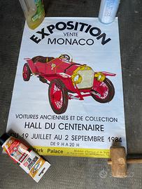 Manifesto auto Monaco 1984