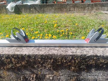 2 CANALINE PORTABICI FIAMMA 180 + 1 CANALINA 140