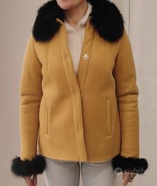 Giacca shearling nappato