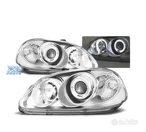 FARI OCCHI ANGEL HONDA CIVIC 95-98 CROMATI