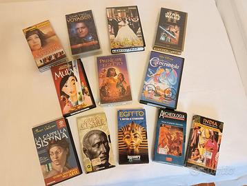 12 VHS: 7 Film + 5 documentari