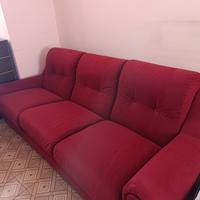 divano letto + poltrona 