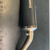 Terminale Akrapovic Hsq Svart 701