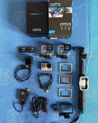 Go Pro Hero 4 Black  e accessori
