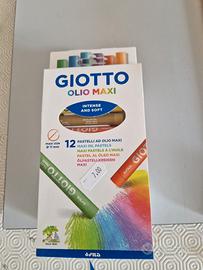 Pastelli ad Olio Giotto Maxi 12 colori