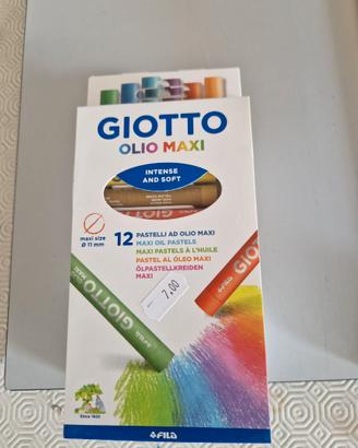 Pastelli ad Olio Giotto Maxi 12 colori