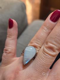 anello Pietra di Luna 