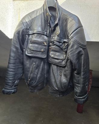 Due giacche da moto taglia ML e Xl pelle e idro