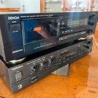 Amplificatore e deck