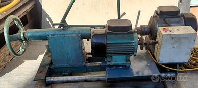 Piccolo tornio Artigianale con regolatore velocità