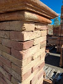 Angolo angoliera copri colonna in cotto