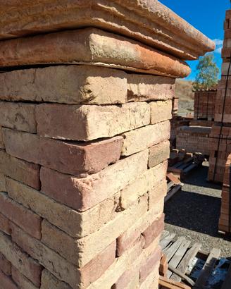 Angolo angoliera copri colonna in cotto