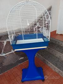 gabbia per pappagalli o canarini 