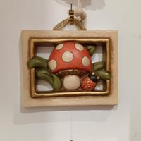 Formella Thun fungo e coccinella