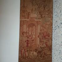 Arazzo decorativo con struttura in legno – 280×130