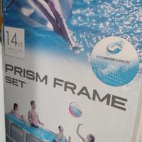PISCINE TONDE INTEX PRISM FRAME 427x107h