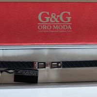 BRACCIALE UOMO IN ACCIAIO/GOMMA marca Zoppini