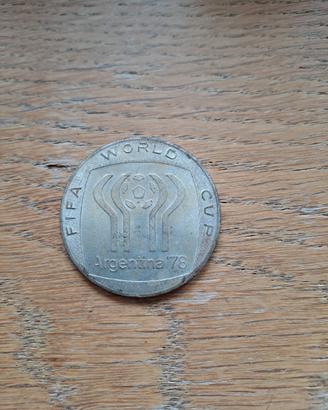 medaglia world fifa cup Argentina '78