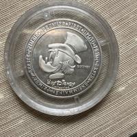 Moneta commemorativa zio paperone