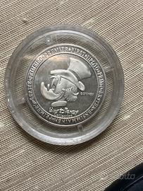 Moneta commemorativa zio paperone