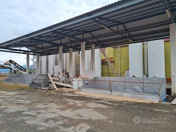 Tramoggia ricezione uve acciaio inox